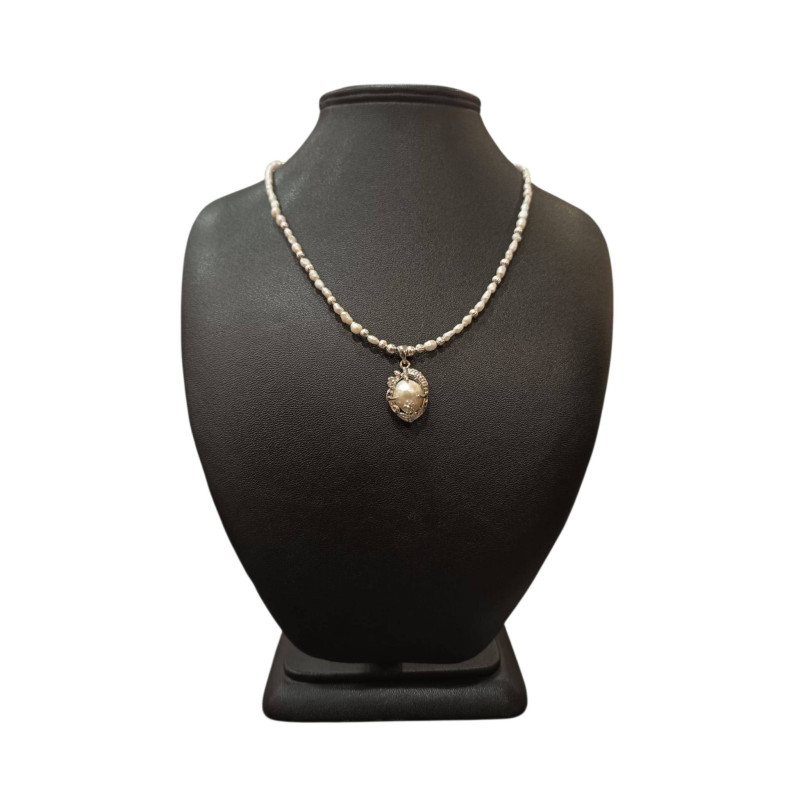 Collier Perles Eau Douce Perles Baroque Ronds