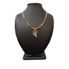 Collier Perles Eau Douce Agate de Feu