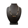 Collier Perles Eau Douce Jaspe Bréchique Jaspe Paysage Œil de Tigre Onyx