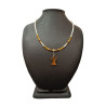 Collier Perles Eau Douce Ambre