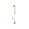 Pendule Quartz Rose Etoile Merkaba 7 Chakras