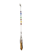 Pendule Œil de Tigre 7 Chakras