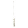 Pendule Howlite Toth 8cm