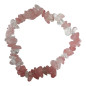 Bracelet Quartz Cerise Cristal de Roche Baroque