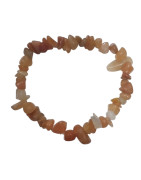 Bracelet Aventurine orange Baroque