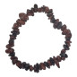 Bracelet Obsidienne Acajou Baroque
