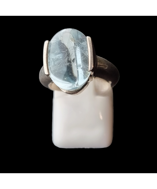 Bague Aigue marine argent 925 Taille 49