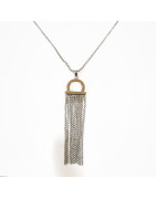 Pendentif Acier Inox 6 cm avec Chaîne 40 + 6 cm