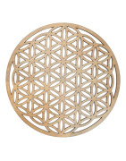 Fleur de Vie Bois TGM Diamètre 20 cm