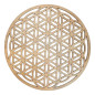 Fleur de Vie Bois TGM Diamètre 20 cm