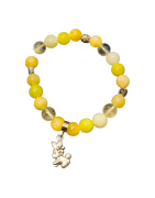 Bracelet Lapin Multipierres Pierres Rondes 8 mm
