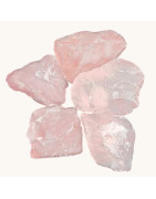Pierre brute Quartz rose (s)