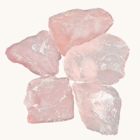Pierre brute Quartz rose (s)