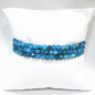 Bracelet Apatite Mini Cubes Facettés