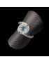 Bague Topaze bleue argent 925