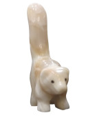 Panda roux Onyx blanche 7cm
