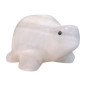 Tortue Onyx blanche 6cm