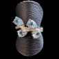 Bague Topaze bleue argent 925