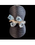 Bague Topaze bleue argent 925