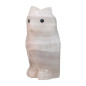 Chouette Onyx blanche 9cm