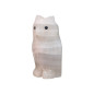 Chouette Onyx blanche 6cm