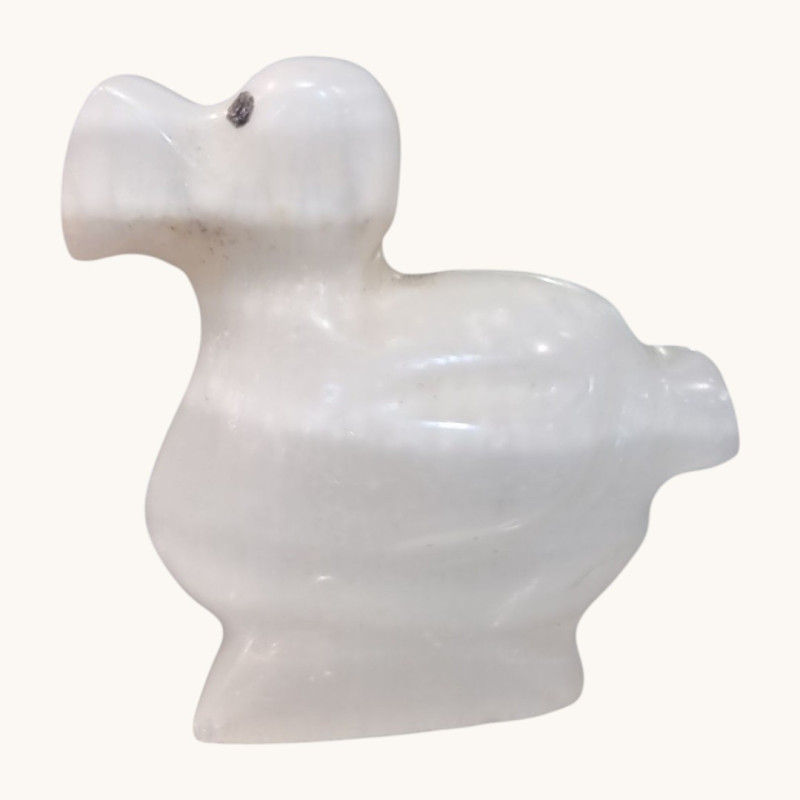 Dodo Onyx blanche 6cm