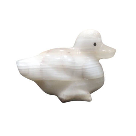 Canard Onyx blanche 6cm