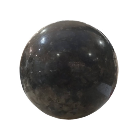 Boule Iolite / Quartz Bleu 2058 grammes Diamètre 36 cm
