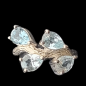 Bague Topaze bleue argent 925