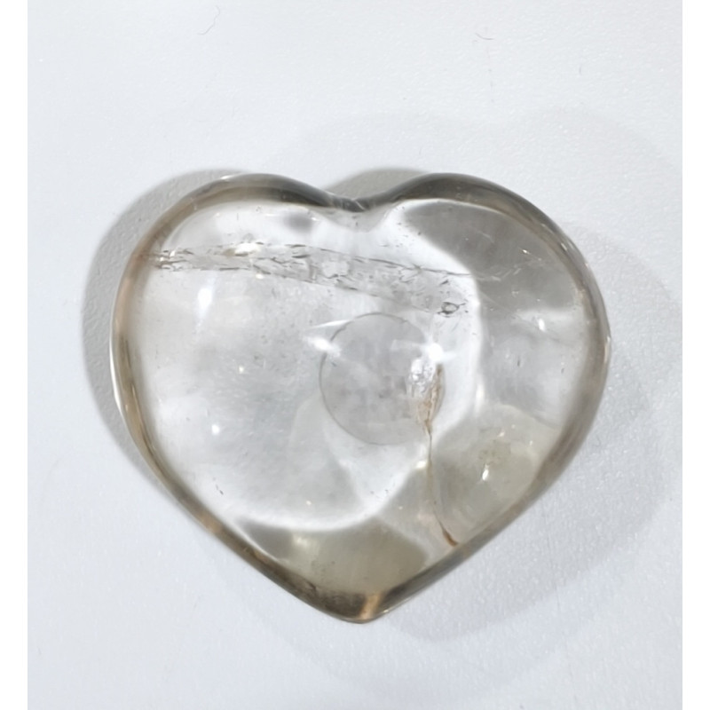 Cœur Quartz Fumé 26 grammes