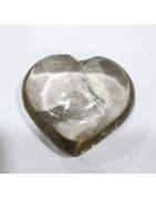 Cœur Quartz Fumé 37 grammes