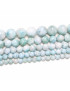 Bracelet Larimar Pierres rondes (s)