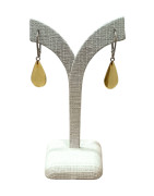 Boucles Ambre Gouttes Argent 925