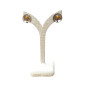 Boucles Ambre miel Arbre de vie Argent 925