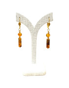 Boucles Ambre Plaqué or (s)