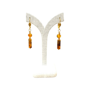Boucles Ambre Plaqué or (s)