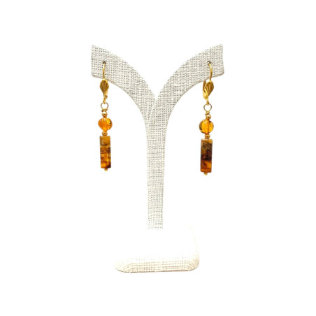 Boucles Ambre Plaqué or (s)