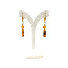 Boucles Ambre Plaqué or (s)