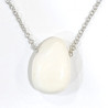 Pendentif Coquille de Bénitier ( Tricdane Géant) sur Chaîne Acier inox 42 + 5 cm