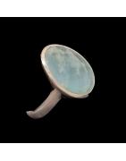 Bague Aigue marine argent 925 Taille 59