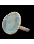 Bague Aigue marine argent 925 Taille 59