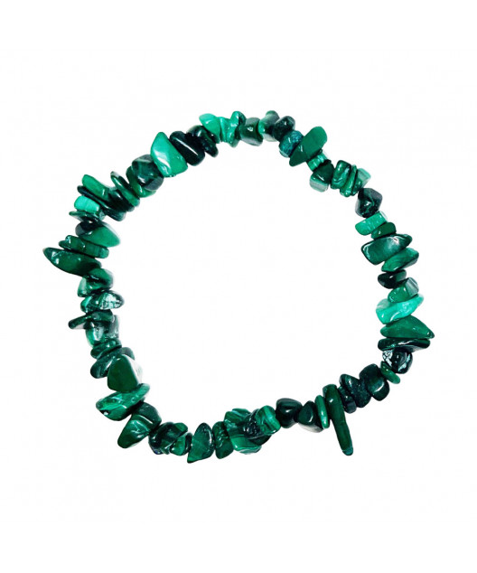 Bracelet Malachite Baroque 19cm