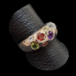 Bague Améthyste Topaze bleue Péridot Citrine Grenat Opale de feu