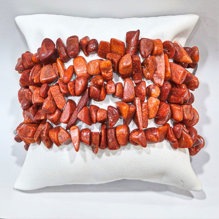 Bracelet Corail Gorgone Rouge Baroque
