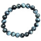 Bracelet Œil de Faucon Pierres Rondes