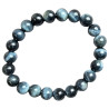 Bracelet Œil de Faucon Pierres Rondes