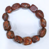 Bracelet Jaspe Bréchique Baroque Grosses Pierres