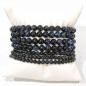 Bracelet Œil de Faucon Pierres Rondes