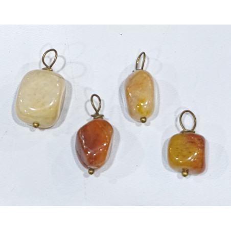 Pendentif Aventurine Orange