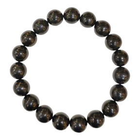 Bracelet Jais Noir Pierre Rondes